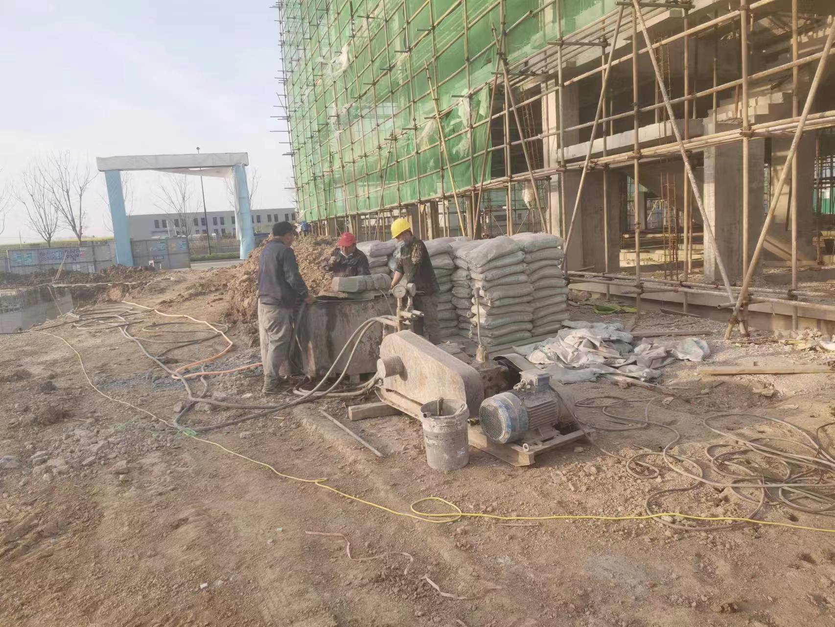 云阳别墅下沉注浆